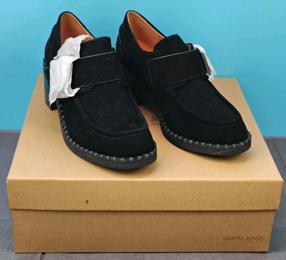 Gentle Souls by Kenneth Cole Women's Bestie Loafer Black 5.5M